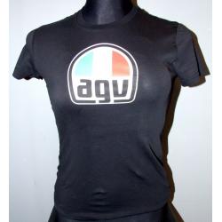 Koszulka damska AGV Lady T-Shirt Czarna