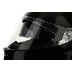 Kask Motocyklowy Szczękowy AGV Sportmodular Sharp Carbon/Biały/Pomarańczowy