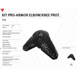 Ochraniacze kolan do jeansów Dainese Kit Pro Armor Elbow/Knee