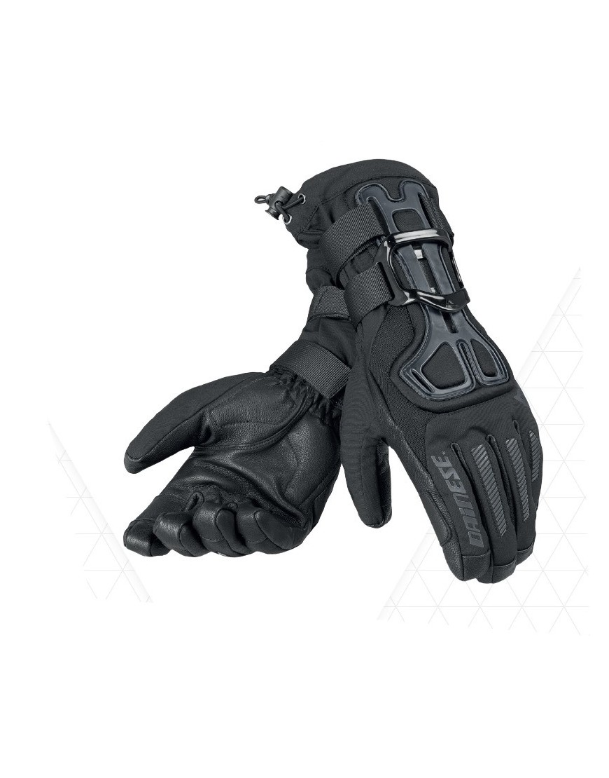 Rękawice narciarskie z ochraniaczem nadgarstka Dainese D-Impact 13 D-Dry