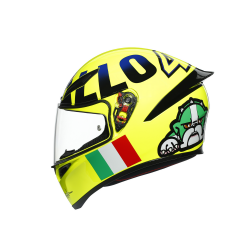 Kask Motocyklowy AGV K1 Rossi Mugello 2016 Żółty Fluo