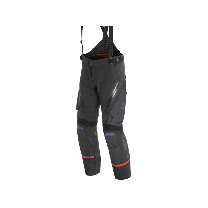 Spodnie Motocyklowe Tekstylne Dainese Antartica Gore-Tex Czarno/Niebiesko/Czerwone