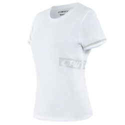 Koszulka damska Dainese Paddock Lady T-Shirt Biała