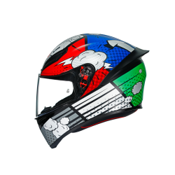 Kask Motocyklowy AGV K1 Bang Italy Tricolor