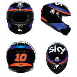Kask Motocyklowy AGV K6 Marini Sky Racing Team 2021