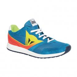 PADDOCK SHOES - SKY-BLUE/FLUO-RED