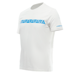 Koszulka Dainese T-Shirt Stripes Szaro/Niebieska