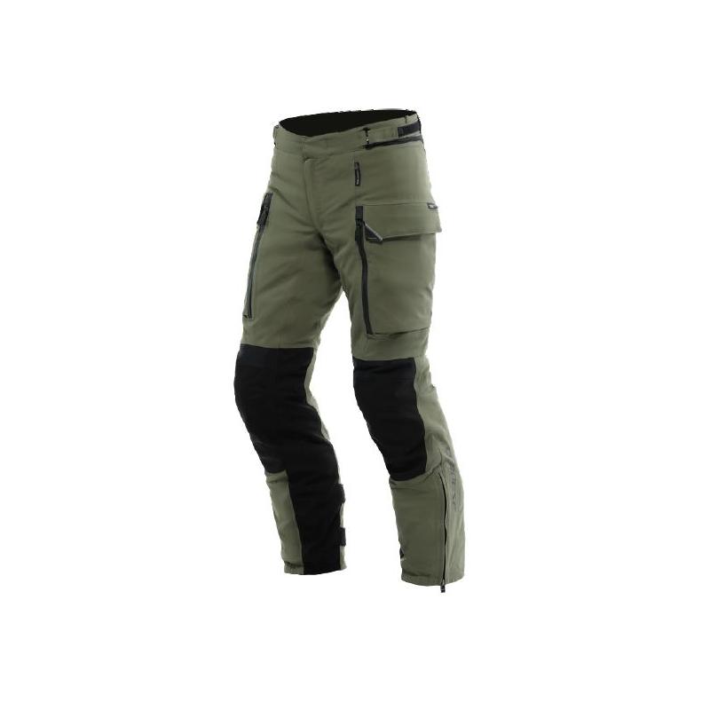 Motocyklowe spodnie turystyczne Dainese Hekla Absoluteshell Pro 20K Zielono/Czarne