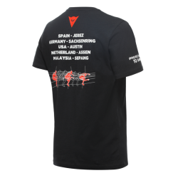 Koszulka Dainese Racing T-Shirt Czarna