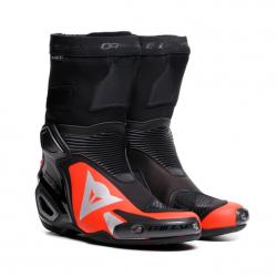 Buty Motocyklowe Dainese Axial 2 Boots Czarne/Czerwone-Fluo